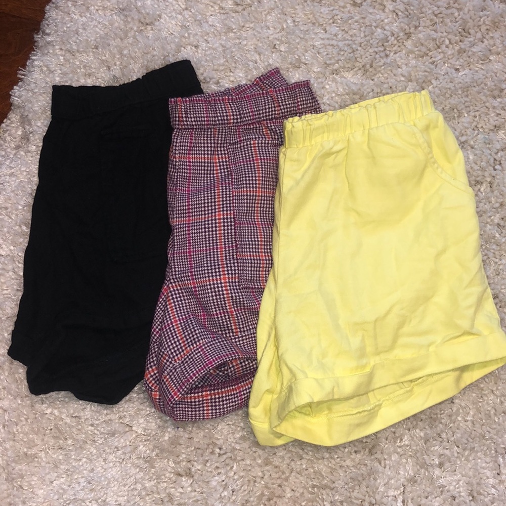 Bundle of 3 Pairs of Stretchy Shorts! Fits a xs or s